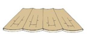 Puidu liigsest kuivamisest tekkinud parketilaudade kaardumine.