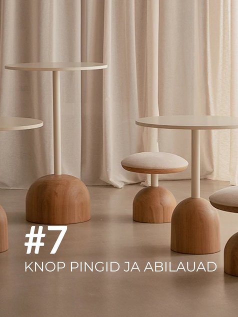 Pildil: Famo Knop istekollektsioon Allikas: elkemoobel.ee
