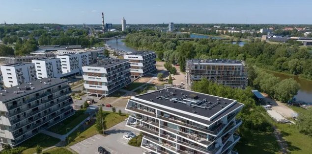 Siili elamukvartal Tartu linnas