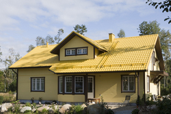 Kollase katusega kollases majas…