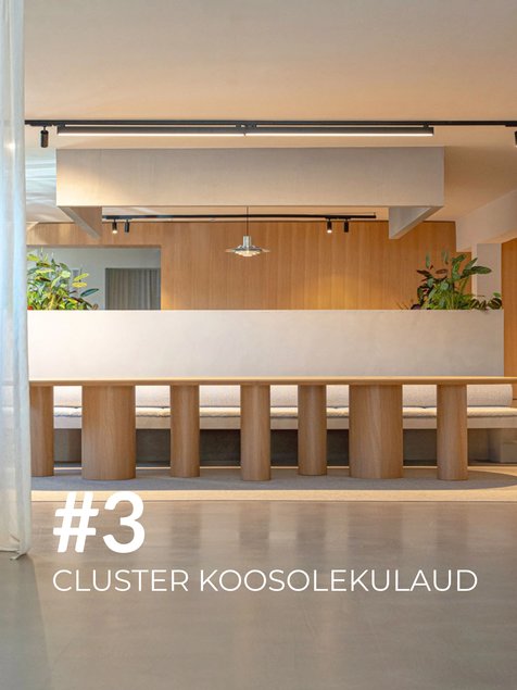 Pildil: Famo konverentsilaud Cluster Allikas: elkemoobel.ee