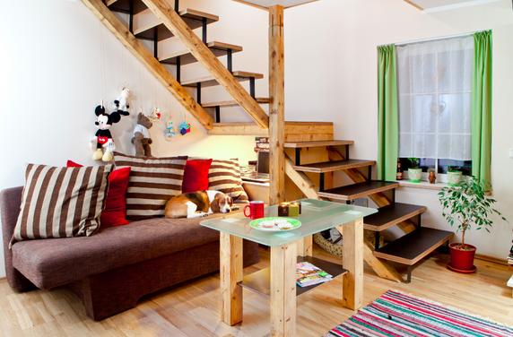 Fotol: Ingrid Sune ja Marek Mardisoo kodu Tartus.