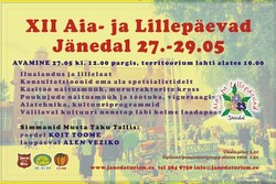 Aia- ja Lillepäevad Jänedal 27.-29.05.2011 Aia- ja Lillepäevad Jänedal 27.-29.05.2011