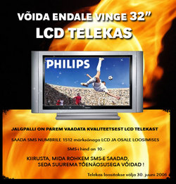 VÕIDA LCD TELEKAS !