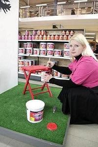 Fotol: Sadolini värvikeskuse disainer-konsultant Eve-Lii Sandre