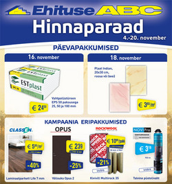 EhituseABC​'s jätkub Hinnaparaa​d