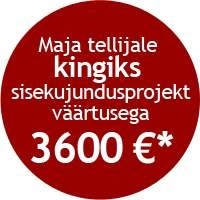 Maja tellijale sisekujundusprojekt tasuta Maja tellijale sisekujundusprojekt tasuta
