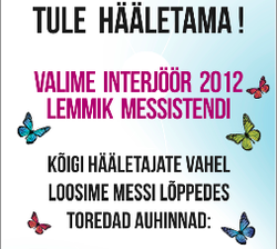 Tule messile & vali LEMMIK MESSISTEND!