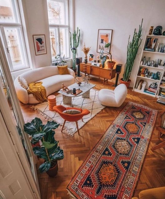 Foto: Pinterest.  Eklektiline stiil  