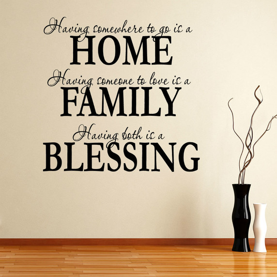 Seinakleebis: Home, Family, Blessing