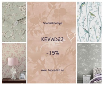 -15% Tapeedistuudios -15% Tapeedistuudios