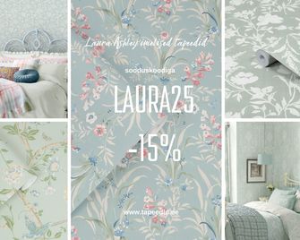 Laura Ashley kollektsioon -15% soodsam Laura Ashley kollektsioon -15% soodsam