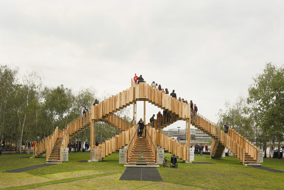 The London Design Festival 2013, Endless Stair at Tate Modern Supported by AHEC - Photography Ed Reeve Source: www.londondesignfestival.com