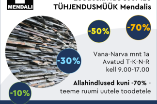 Looduskivide suur tühjendusmüük Mendalis