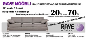 Kodu vajab sisustamist? RAVE tuleb appi!