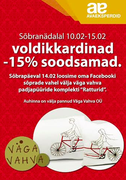 Sõbranädala kampaania Avaeksperdid salongides Sõbranädala kampaania Avaeksperdid salongides
