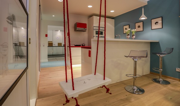 Foto: Interjöör 2014 messil esitletud näidiskorter Allikas: www.sisustusmess.ee