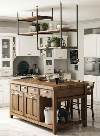 Favilla - the shabby chic kitchen from Scavolini