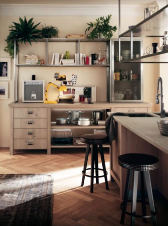 Scavolini Diesel Social Kitchen - rokkiva hingega köök