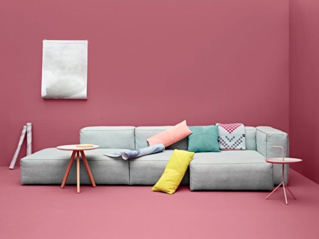 Mags Soft diivan, CPH20 ja DLM diivanilauad – tootja: HAY  Allikas: elkemoobel.ee