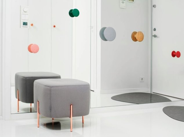 Elephant tumba Sancalilt koos The Dots nagidega Muutolt Tallinna korteris (interjöör: Ace of Space; foto: Andres Treial) Allikas: elkemoobel.ee