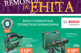 Ilmus ajakirja Ilmus ajakirja "Remondi ja Ehita" sügisnumber