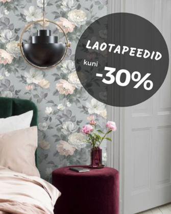 Karl Bilderis kõik laotapeedid detsembri lõpuni kuni -30% Karl Bilderis kõik laotapeedid detsembri lõpuni kuni -30%