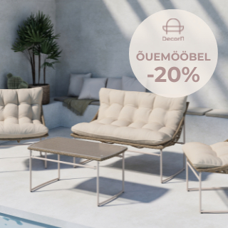 Stiilne õueala -20% soodsamalt!