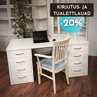 Kõik kirjutus- ja tualettlauad -20% Kõik kirjutus- ja tualettlauad -20%