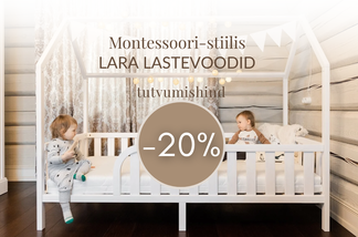 Lara lastevoodid tutvumishinnaga -20% Lara lastevoodid tutvumishinnaga -20%