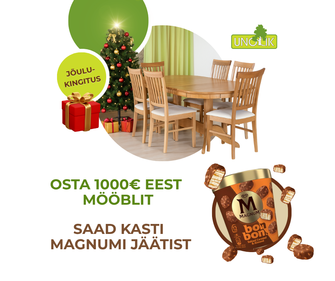 Osta Unoliki mööblit - saad kasti Magnumi jäätist
