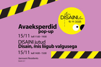 Avaeksperdid pop-up Pärnu DISAINI päeval