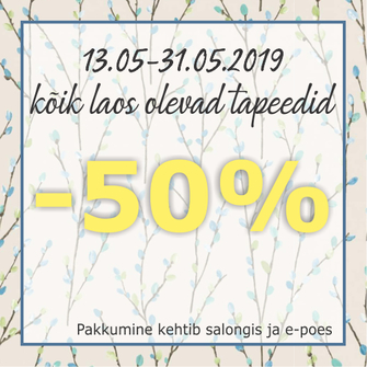 Teeme ruumi uuele kollektsioonile! Teeme ruumi uuele kollektsioonile!