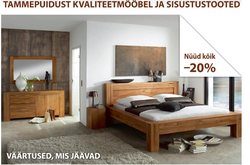 Oriens mööblisalongis nüüd kogu kaup 20% soodsam