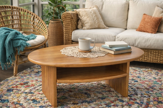 Puitmööbel sobib ka klaasitud terrassile, rõdule ja verandale