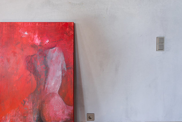 Oikos Travertino Romano Levigato toon: Design Grey