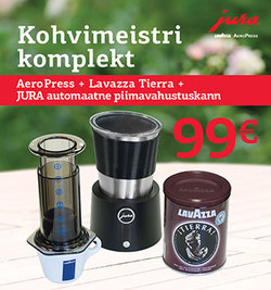 Kohvimeistri komplekt 99 € Kohvimeistri komplekt 99 €