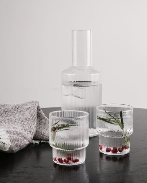 Ripple karahvin. Tootja: ferm LIVING Allikas: elkemoobel.ee