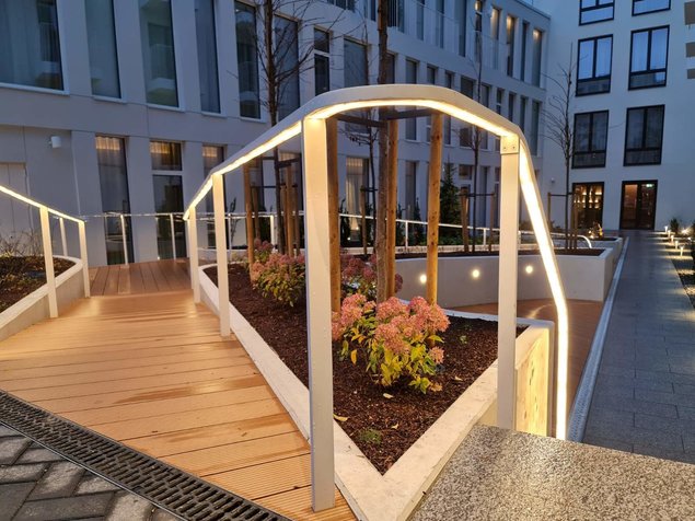 Hotel L'Embitu Materjalid ja paigaldustääd oli tesostatud ABCLED'i poolt Alkuperä: lembituhotel.ee