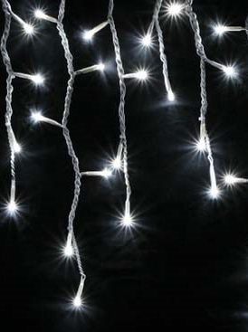 Rippuvad jääpurikad õues maja katuse ääres või rõduserval on väga populaarsed ning annavad alati kauni efekti.