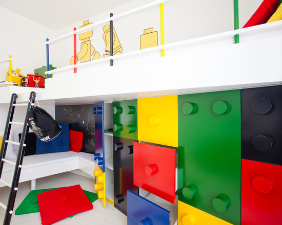 LEGO-dest inspireeritud mööbel