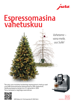 Vaheta vana uue vastu ja võidad 20% Vaheta vana uue vastu ja võidad 20%