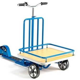  Platvormiga roller kaupade kiireks transpordiks.   Источник:  www.ajtooted.ee  