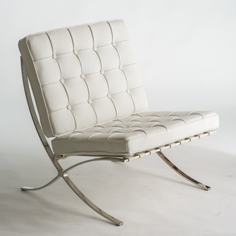  PlushDeco: Mies van der Rohe Barcelona tooli repro  