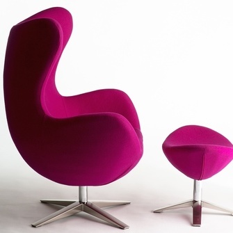   PlushDeco: Arne Jacobseni Egg tooli reproduktsioon  