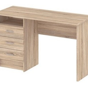   Kirjutuslaud 80134 struktuurne tamm/ struktuurne tamm    Allikas:  www.webshop.ee  