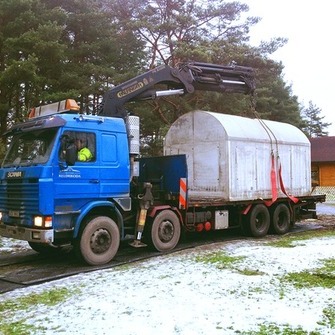  Võlvkeldri mooduli transport   Источник:  www.keldrikoda.ee  