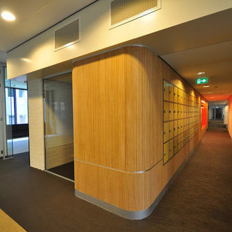   University Amsterdam 
Materjal: Flexbamboo 2x15 mm, caramel
Foto: Wassenaar Interieurmakers 