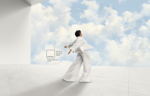 Pantone – Cloud Dancer (11-4201). Õhuline, pilvepehme ja kergelt soe valge. Allikas: www.inkodu.ee