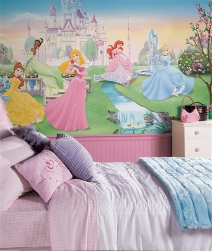 XL WALL MURAL Dancing Princesses / MEGASUUR PILTTAPEET: Tantsivad Printsessid Источник: walldecor.ee